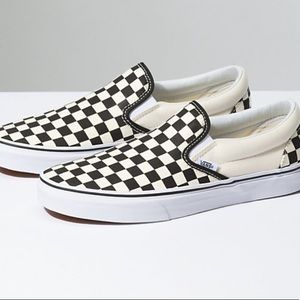 Checkered Vans